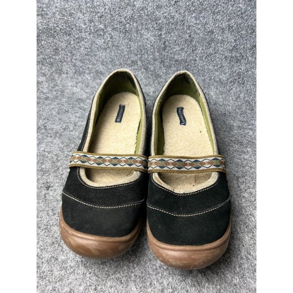 Lands' End Shoes - Lands' End 360875 Clogs Women's 9B Slip On Fur Lined Mary Jane Loafers